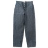 Joe McCoy 8Hu Light Chambray Utility Trousers Light Blue Clearance