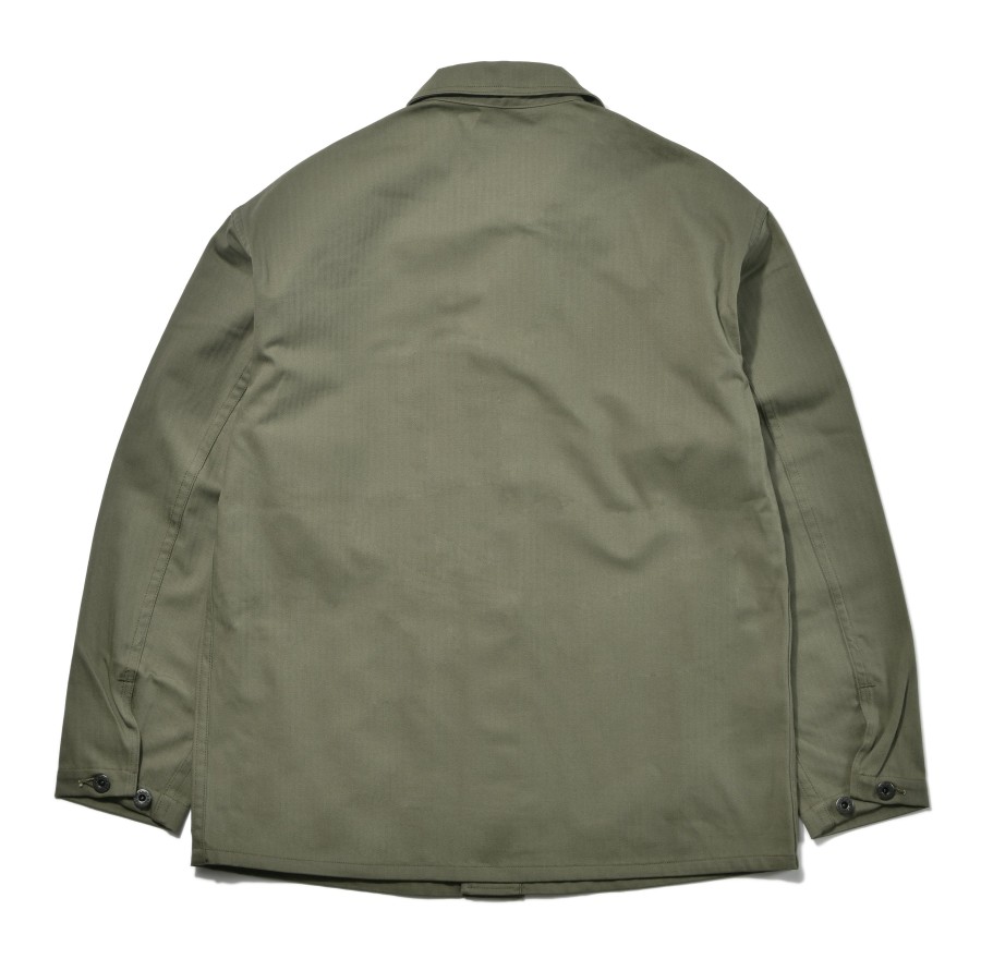 The Real McCoy's Jacket, Utility N-3 / Stencil 150 Olive New