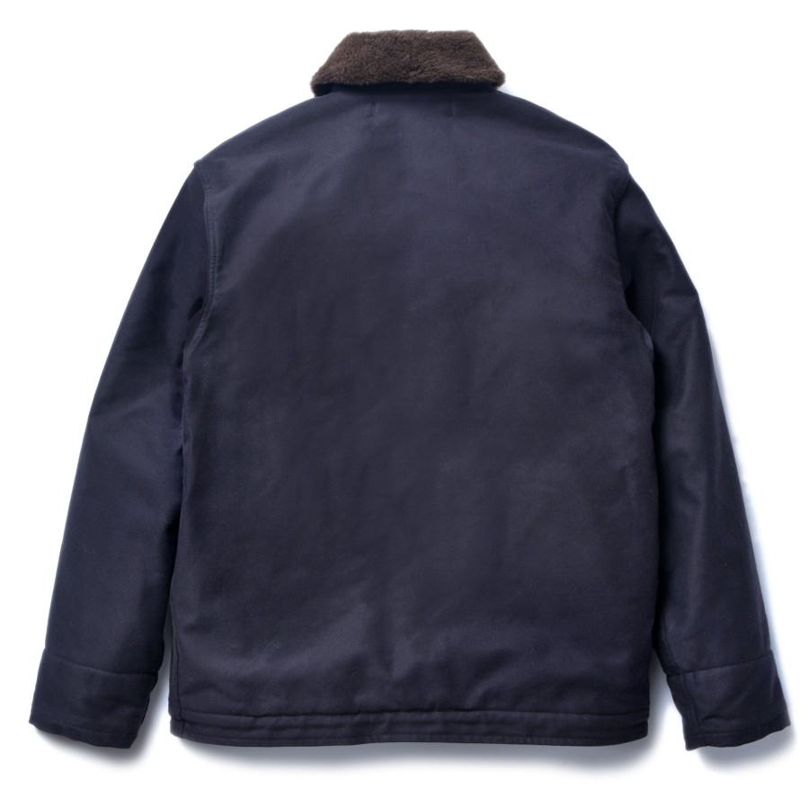 The Real McCoy's N-1 Deck Jacket (Navy) 140 Navy Best