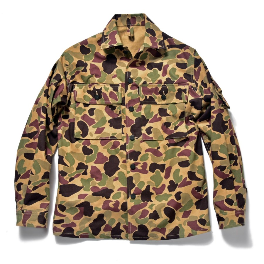 The Real McCoy's Beo Gam Camouflage Shirt Beige Best