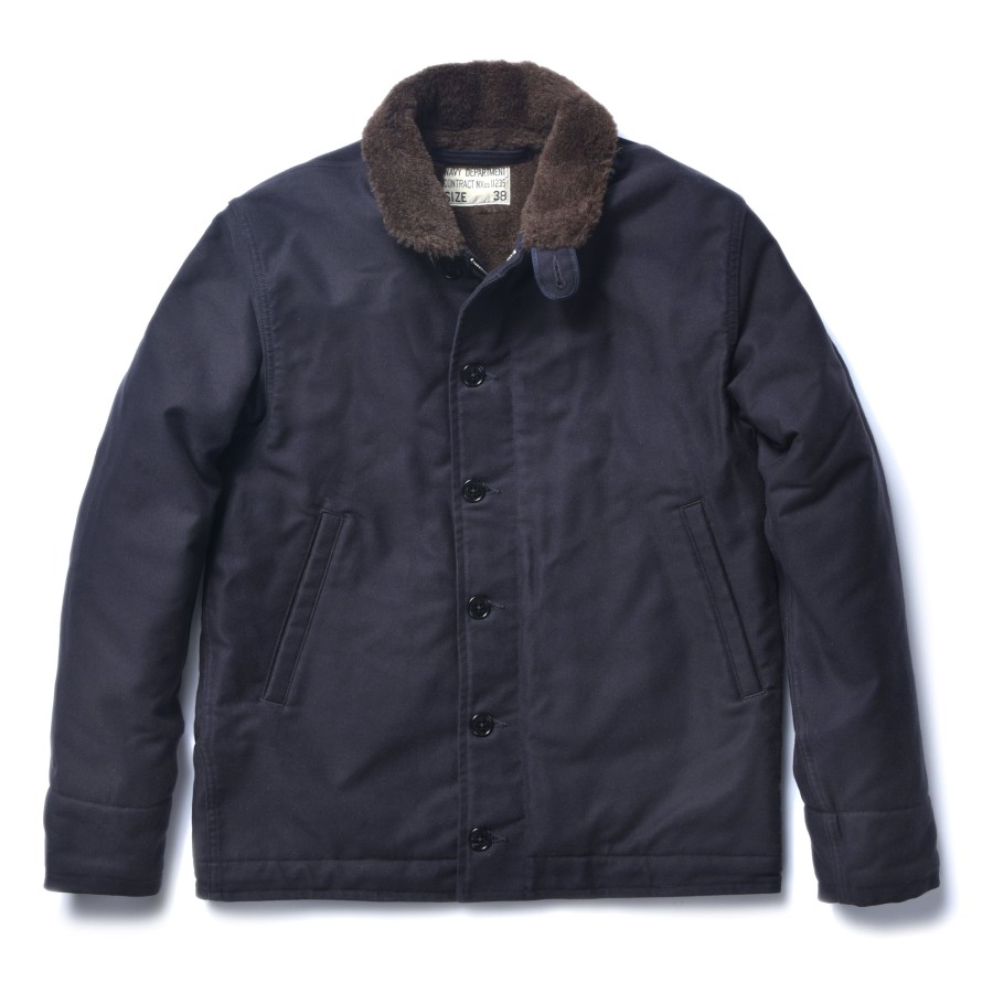 The Real McCoy's N-1 Deck Jacket ( ) / Stencil Navy Best