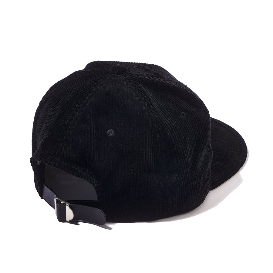 Buco Buco Strap-Back Cap / Corduroy Black New