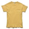 Joe McCoy Cotton Ribbed Pocket Tee 062 Lemon Wholesale