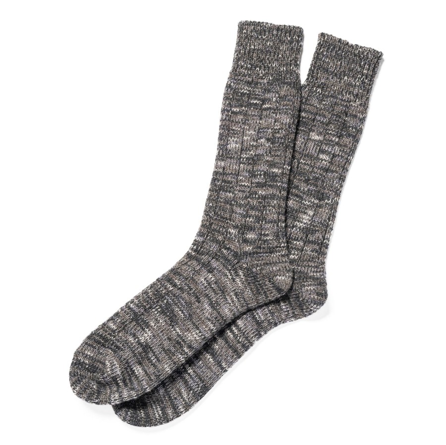 Joe McCoy Outdoor Wool Socks 'Camp' Charcoal New