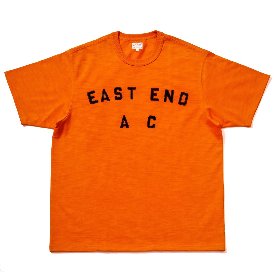 Joe McCoy Heavy Cotton Slub Jersey / East End Ac 071 Tangerine Hot