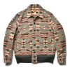 Joe McCoy Cotton Jacquard Blanket Jacket 020 Gray Clearance