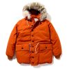 Joe McCoy Arctic Outdoor Explorer Down Jacket Orange Hot