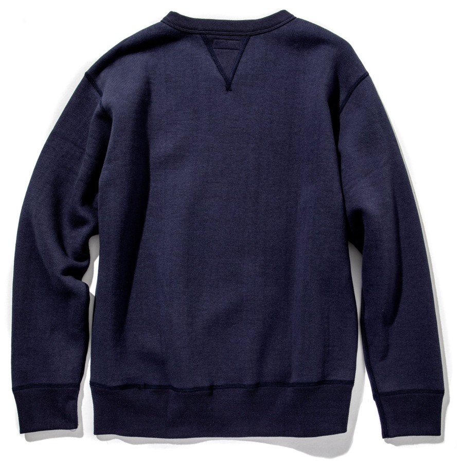 Joe McCoy 10 Oz. Loopwheel Crewneck Sweatshirt 140 Navy Best