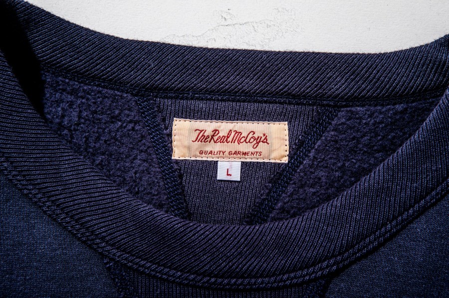 Joe McCoy 10 Oz. Loopwheel Crewneck Sweatshirt 140 Navy Best