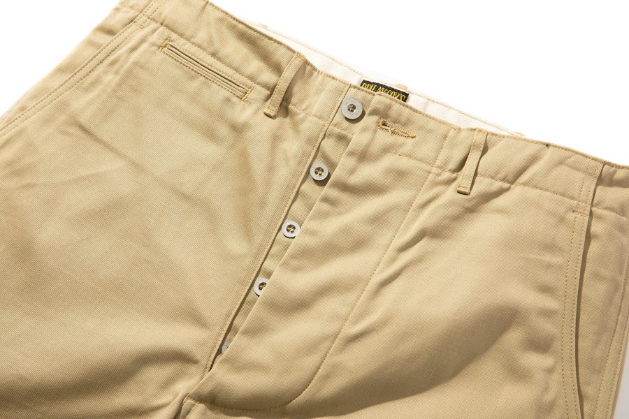 The Real McCoy's U.S.Army Khaki Shorts 040 Khaki Wholesale