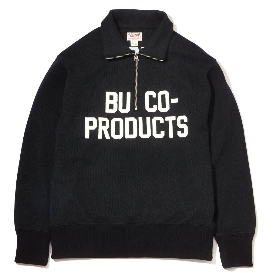 Buco Buco Half-Zip Motorcycle Jersey / Buco-Product Black Clearance