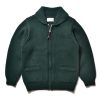 Joe McCoy Heavy Wool Cashmere Sweater Green Wholesale