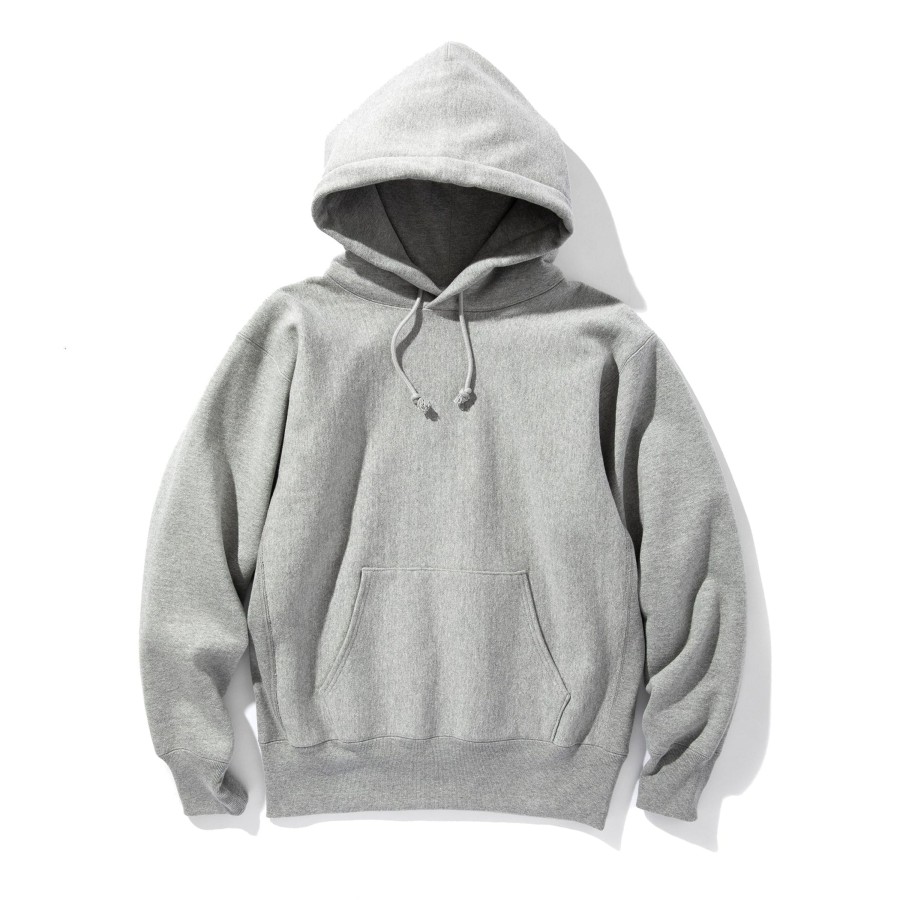 Joe McCoy Heavyweight Hooded Sweatshirt 021 Mid Grey Best