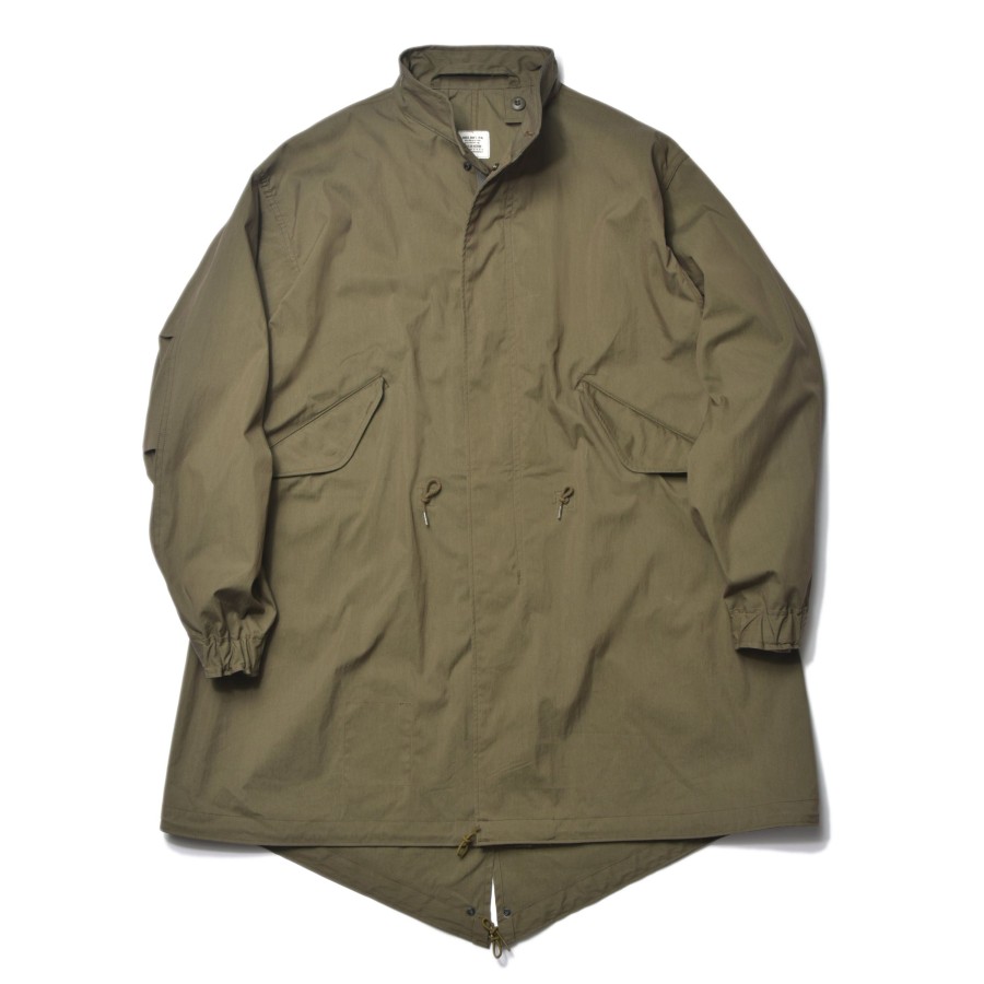 The Real McCoy's Parka, Man'S M-65 150 Olive Hot