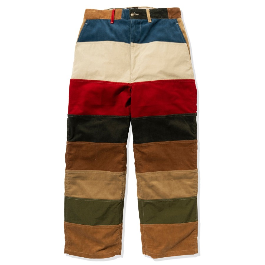 Joe McCoy Multicolor Corduroy Hunting Trousers Tricolor New