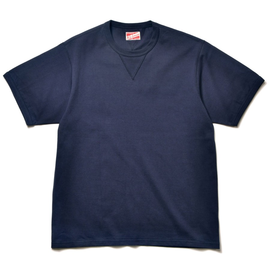 Joe McCoy Gusset T-Shirt 140 Navy Clearance