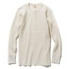 Joe McCoy Waffle Thermal Shirts Long Sleeve 010 White Hot