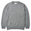 Joe McCoy Wool Crewneck Sweater 020 Gray New