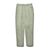 Joe McCoy Belted Waistband Trouser, Plain Stitch / Pique 154 Sage New