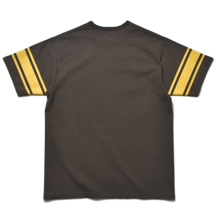 The Real McCoy's Military Athletic Tee / West Point 032 Charcoal New