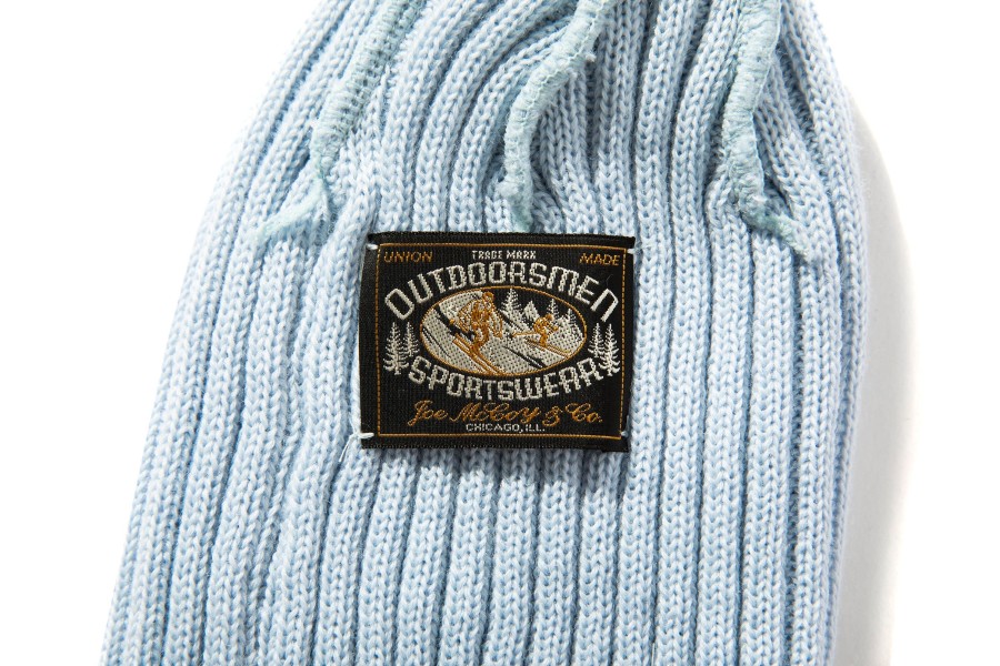 Joe McCoy Wool Bronson Knit Cap Saxe New