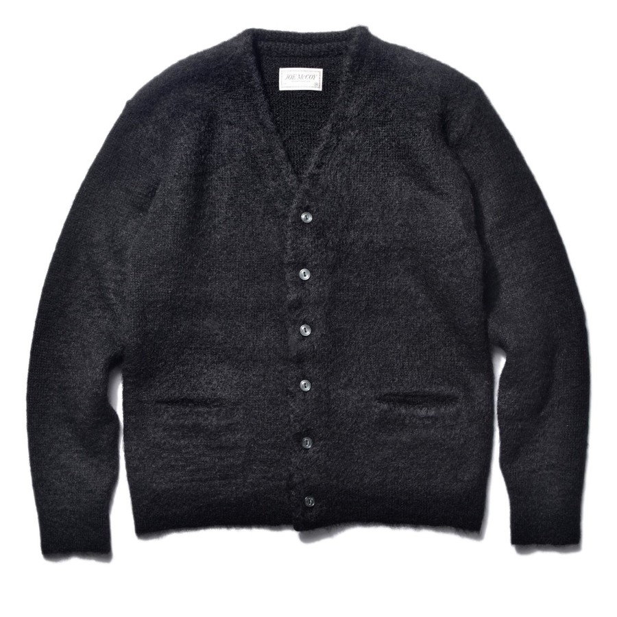 Joe McCoy Jm Mohair Cardigan Black Online