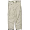 The Real McCoy's Ticking Stripe Pajama Trousers 012 Ecru Clearance