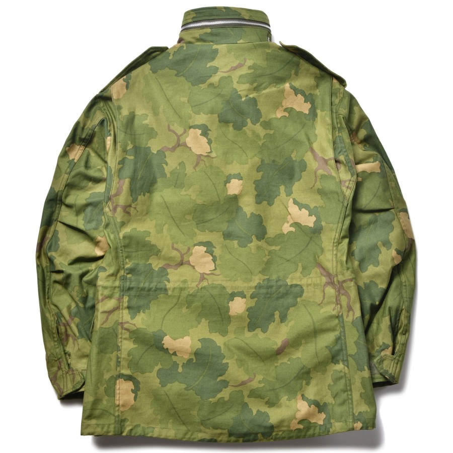 The Real McCoy's M-65 Field Coat / Mitchell Pattern 160 Green Best