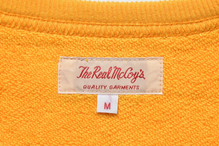 Joe McCoy 9Oz. Loopwheel Raglan Sleeve Sweatshirt 060 Yellow Best