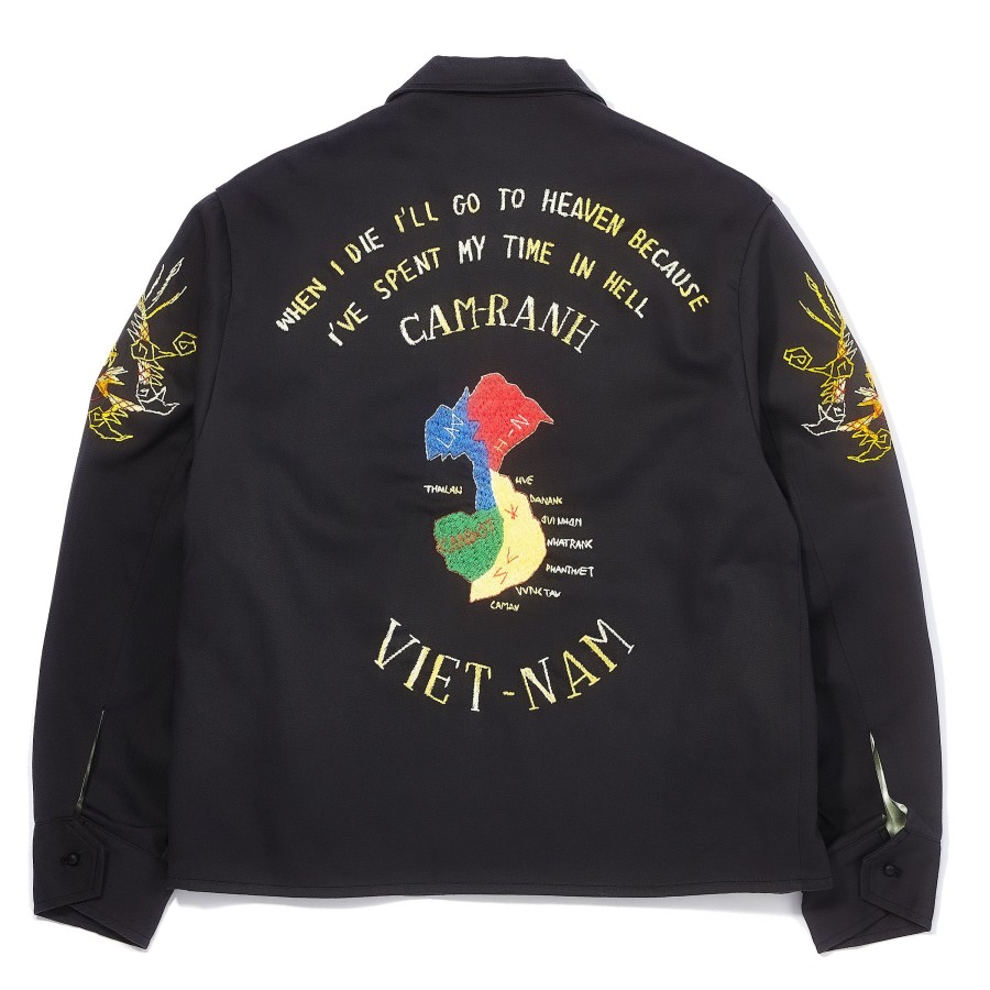 The Real McCoy's Viet-Nam Jacket / Cam-Ranh 030 Black Online