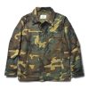 The Real McCoy's A-2 Deck Jacket / Woodland Camouflage Green Best