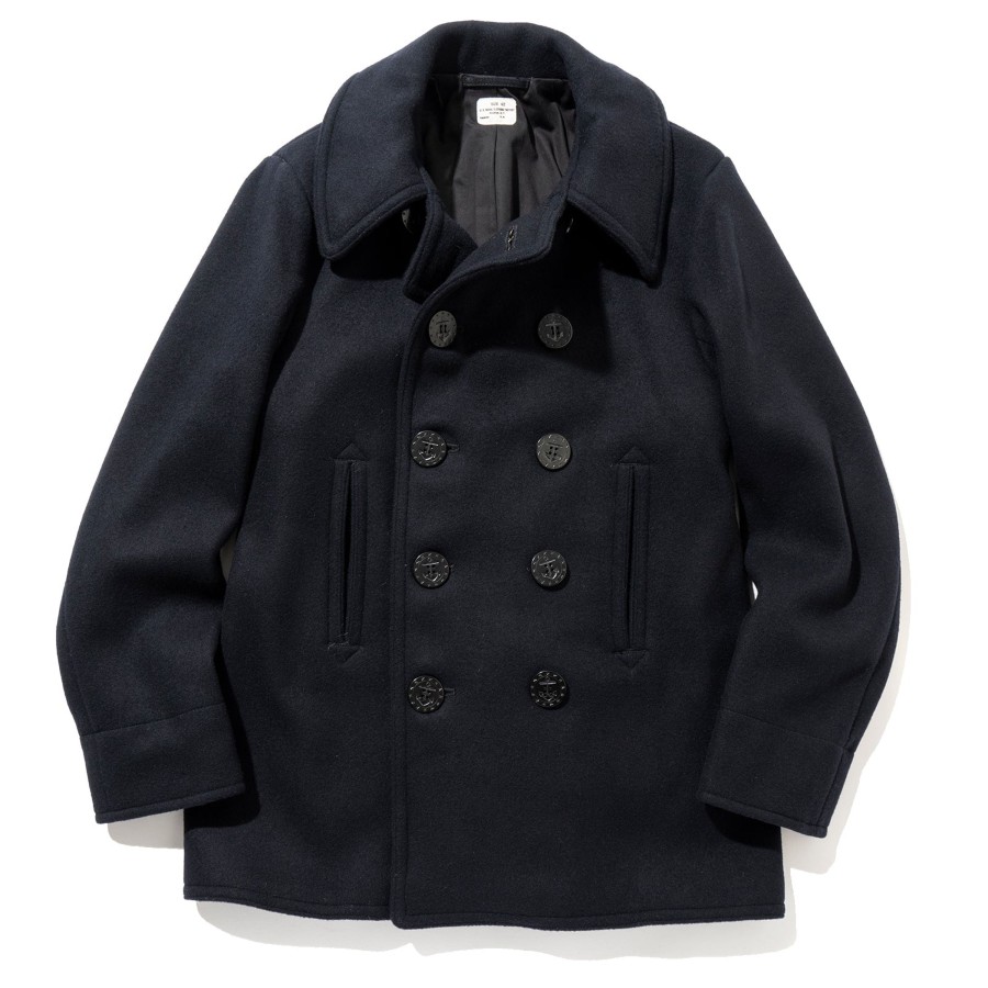 The Real McCoy's U.S. Pea Coat (Wwii) Navy Hot