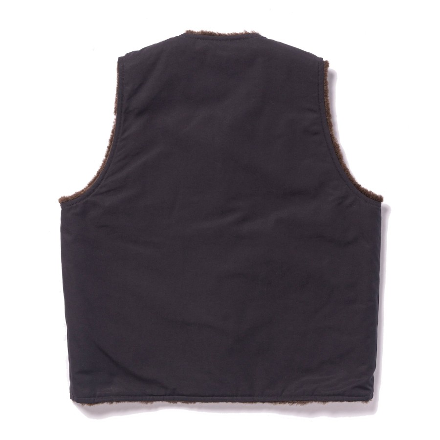 The Real McCoy's Usn Alpaca Vest Navy Wholesale