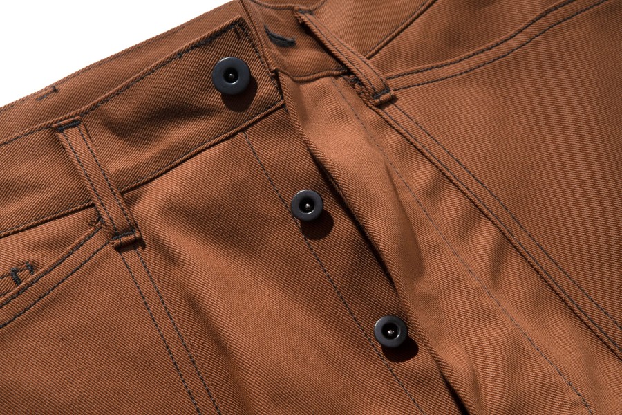 The Real McCoy's Ww1 Fatigue Trousers Brown Best