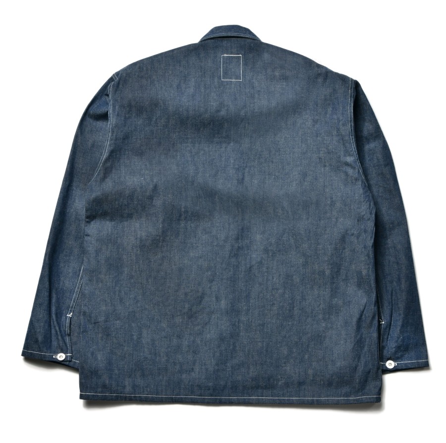 The Real McCoy's Uniform, Work, Blue Denim 141 Indigo Hot