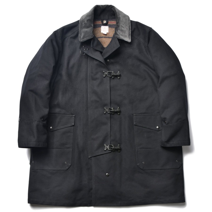 Joe McCoy Fireman Coat 030 Black Online