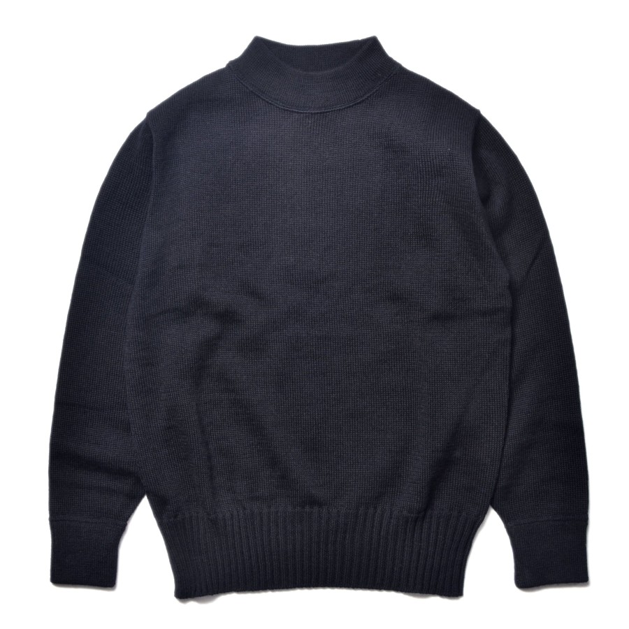 The Real McCoy's Usn Wool Jersey 140 Navy Best