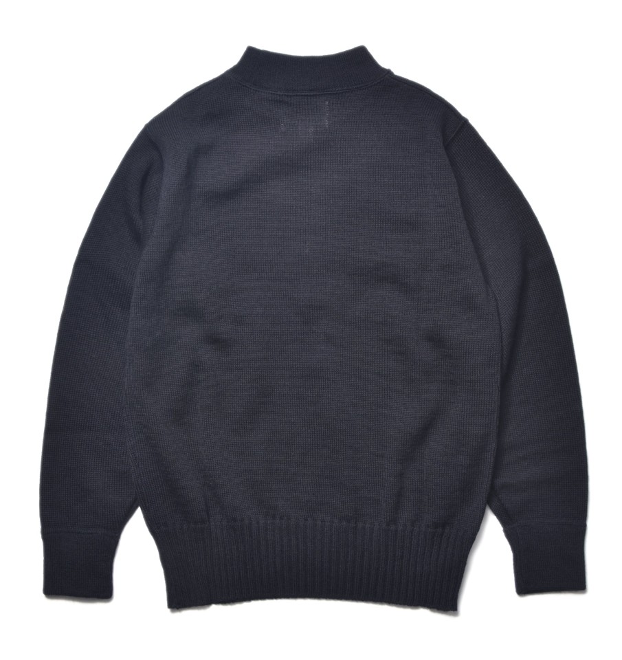 The Real McCoy's Usn Wool Jersey 140 Navy Best