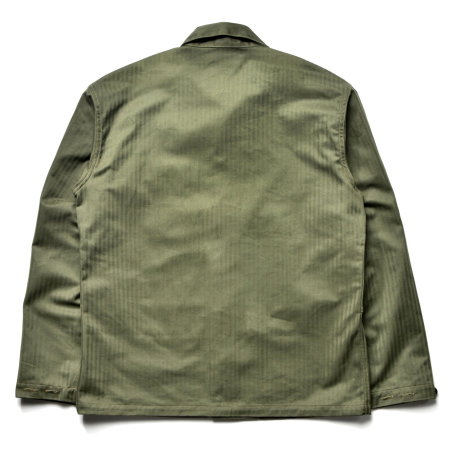 The Real McCoy's P-44 Utility Coat 154 Sage Green Wholesale