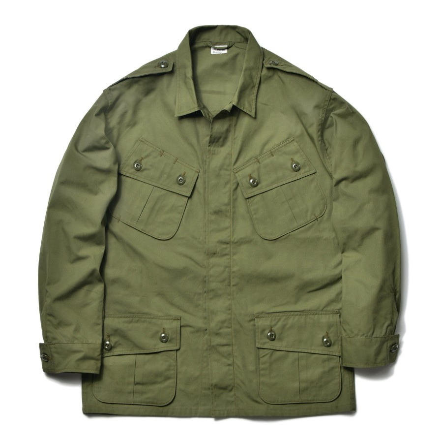 The Real McCoy's Coat, Man'S, Combat, Tropical 150 Olive New