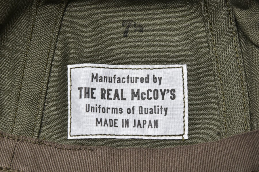 The Real McCoy's Utility, Cap N-3 150 Olive New