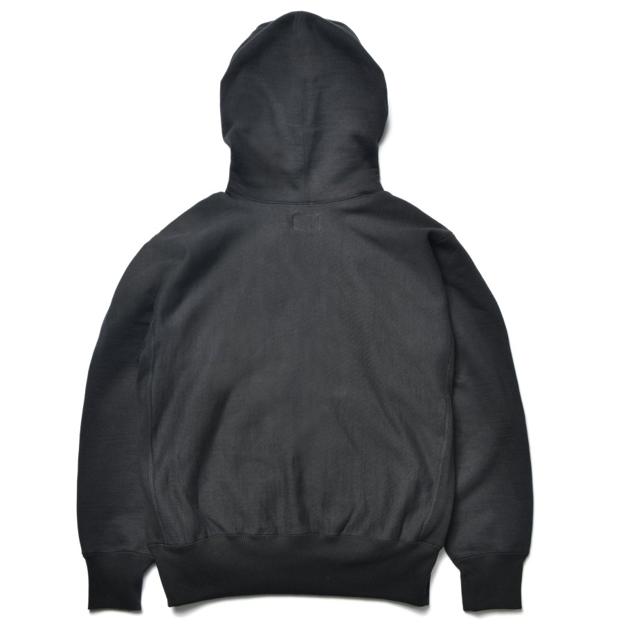 Joe McCoy Heavyweight Hooded Sweatshirt 030 Black Wholesale