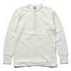 Joe McCoy Western Cardigan Stitch Henley Shirt 010 White New