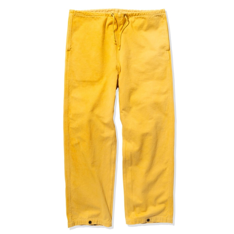 The Real McCoy's Usn Salvage Trousers (Over-Dyed) Yellow Wholesale