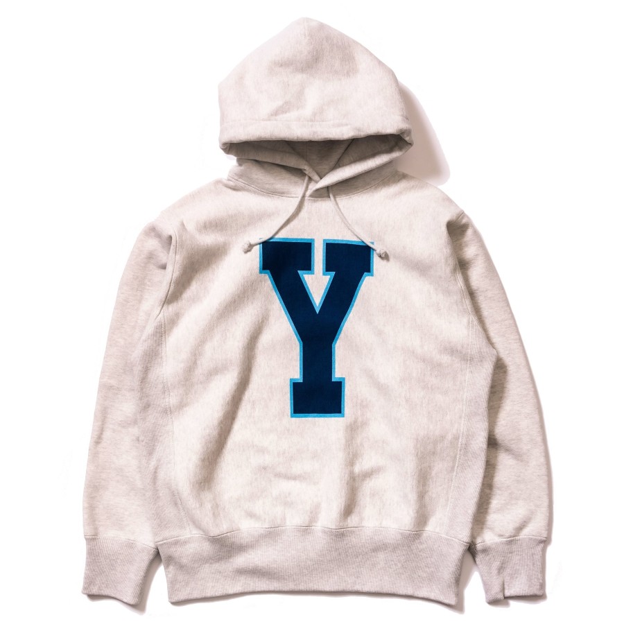 Joe McCoy Hooded Sweatshirt / 'Y' Silver Gray Wholesale