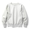 Joe McCoy Heavyweight Crewneck Sweatshirt 027 Silver Grey Wholesale