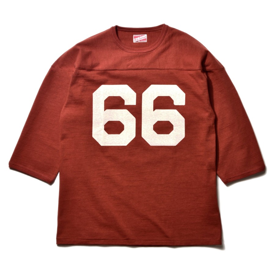 Joe McCoy Football Tee / 66 Brick Red Clearance