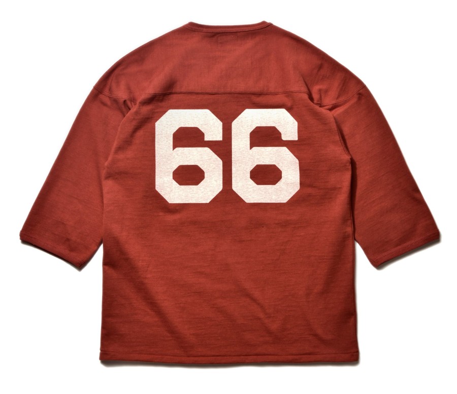 Joe McCoy Football Tee / 66 Brick Red Clearance