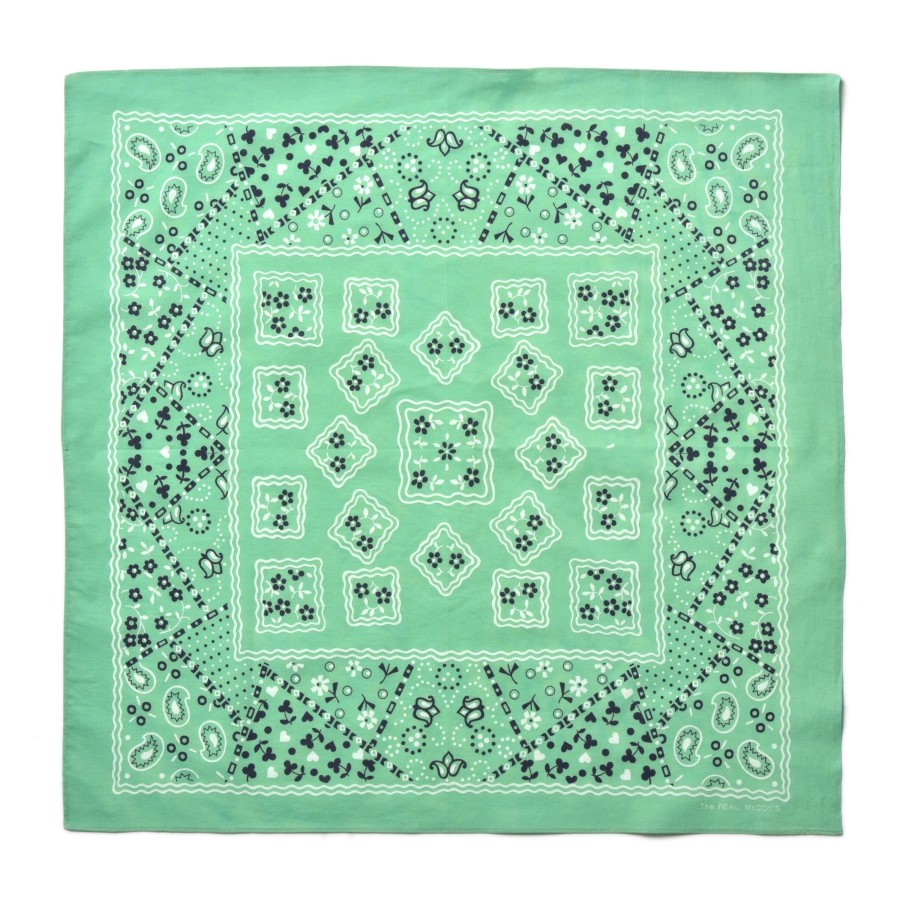 Joe McCoy Bandanna 'Cookie' 111 Teal Clearance