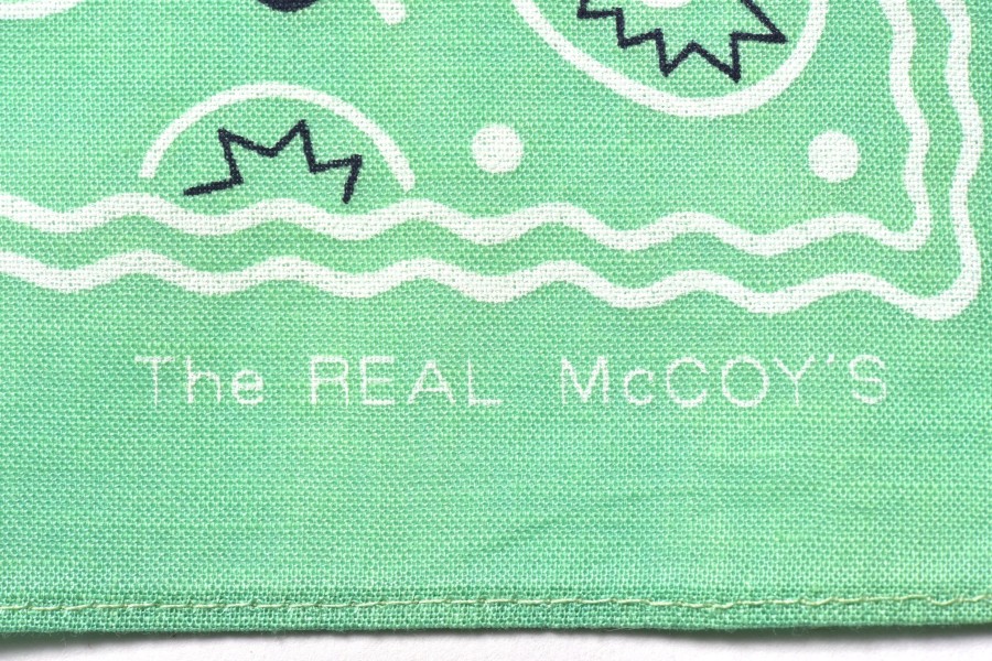 Joe McCoy Bandanna 'Cookie' 111 Teal Clearance